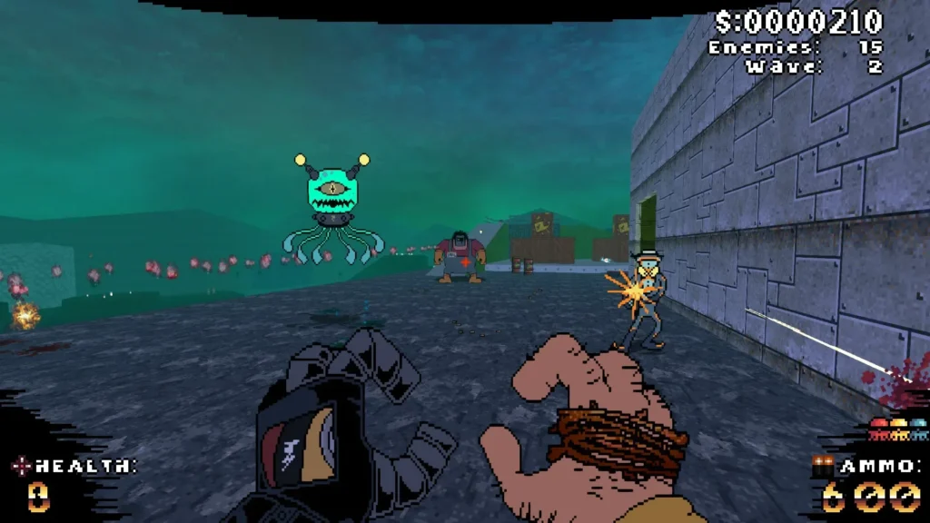 Captain Wayne - Vacation Desperation Review: The Best Boomer Shooter of the Year Costs 10€